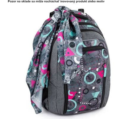 Bagmaster PORTO 22 A batoh Memphis šedá