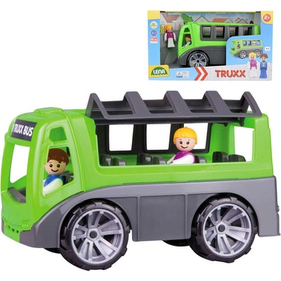 LENA Truxx baby herní set autobus 26cm + 2 figurky plast