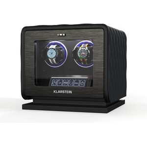 Klarstein LuminousTime навивач за часовници, 2 часовника, много настройки, LED, 10 dB (WW4-LuminousTime2Bl) (WW4-LuminousTime2Bl) - electronic-star