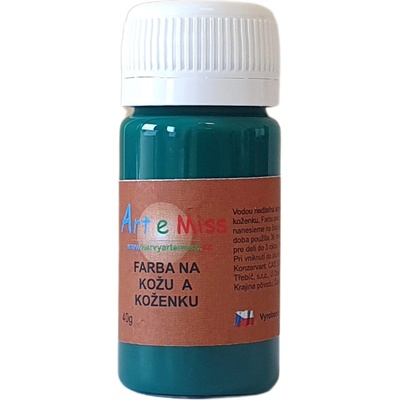 Artemiss Farba na kožu a koženku 34 tmavo zelená