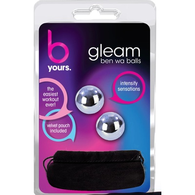 Blush Novelties B Yours Gleam Stainless Steel Kegel Ball
