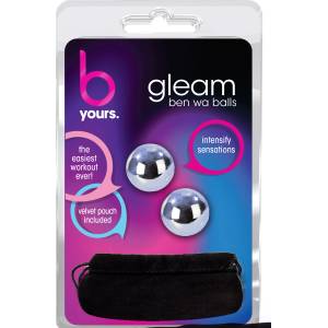 Blush Novelties B Yours Gleam Stainless Steel Kegel Ball