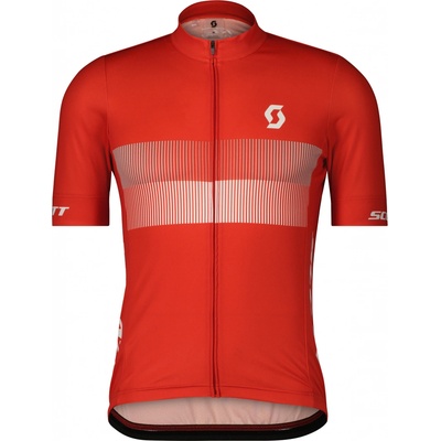 Scott M'S RC TEAM 10 SS fiery red/white 2024