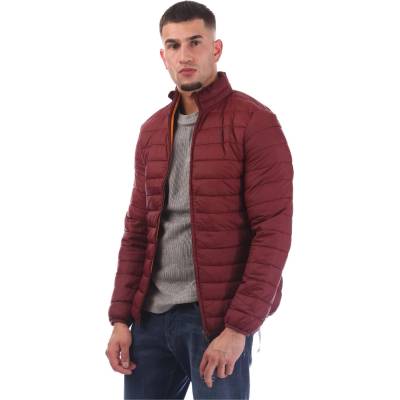 AQUASCUTUM Яке AQUASCUTUM Men's Long Sleeve Medium Puffer Jacket - Bordeaux