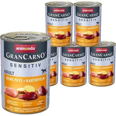 Animonda GranCarno Sensitiv Adult Krocan a brambory 6 x 400 g