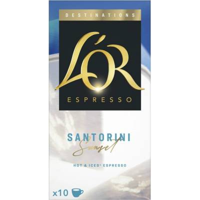 L'OR Santorini kapsule kávové 10 ks