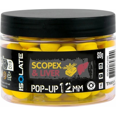 Shimano Plávouce Boilie Isolate Pop-UP Scopex Liver 12 mm 50 g