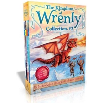 The Kingdom of Wrenly Collection #2 (Boxed Set): Adventures in Flatfrost; Beneath the Stone Forest; Let the Games Begin! ; The Secret World of Mermaids | Jordan Quinn, Robert McPhillips