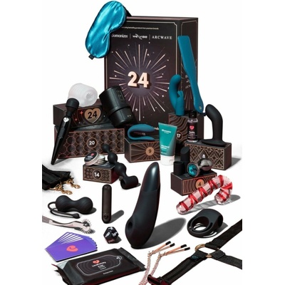 Womanizer Feel the Magic Shiver 24 Day Luxury Calendar, erotický adventný kalendár pre páry