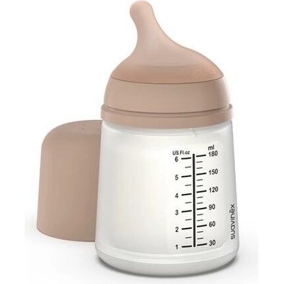 Suavinex fľaša nulová voľný prietok light 180 ml