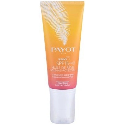 Payot Sunny Huile De Reve ochranný suchý olej pro tělo a vlasy SPF15 100 ml