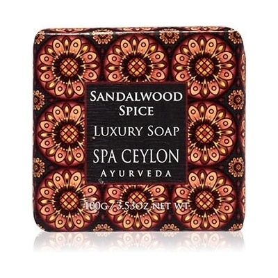 Spa Ceylon prírodné krémové mydlo sandalwood spice 100 g