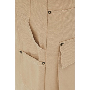 Remain Панталон Remain в бежово с широка каройка, с висока талия (5001672546)