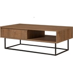 TopMebel Холна маса Amedeo TopMebel от меламин в цвят орех 120x60x43cm - topmebel - 281,56 лв