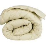 Izidream Лятна олекотена завивка с естествена вълна Merino Light мента за единично легло 150/210 см