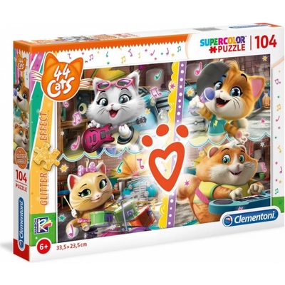 Clementoni 44 Cats 104 dielov