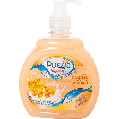 Poezja tekuté mydlo mlieko a med 500 ml