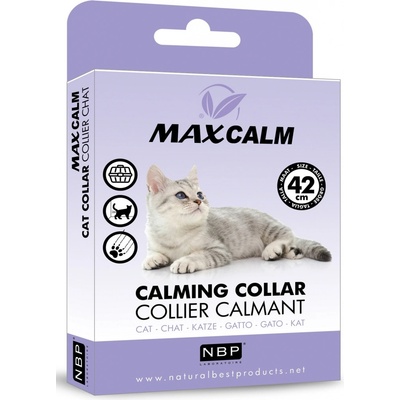 Max Calm Collar Cat zklidň. obojek pro kočky 42 cm – Zboží Mobilmania