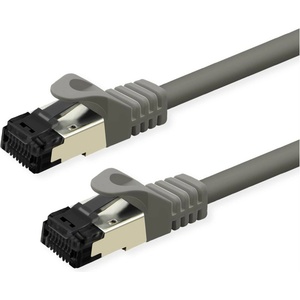 Roline VALUE 21.99. 1801 : : Кабел S-FTP Patch Cord Cat. 8 (Class I), LSOH, сив, 1.0 м