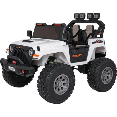 mamido Elektrické autíčko Extreme Sport 4x4 bílá
