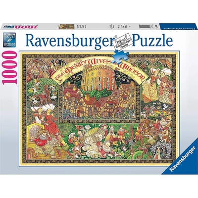 RAVENSBURGER Veselé paničky windsorské 1000 dílků