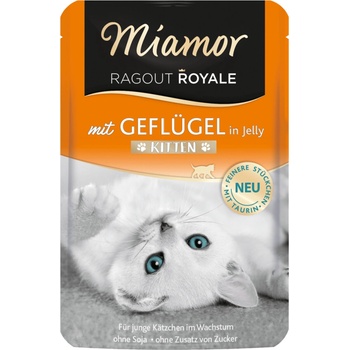 Miamor Ragout Kitten hydina v želé 100 g