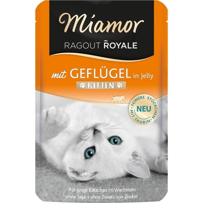Miamor Ragout Kitten hydina v želé 100 g