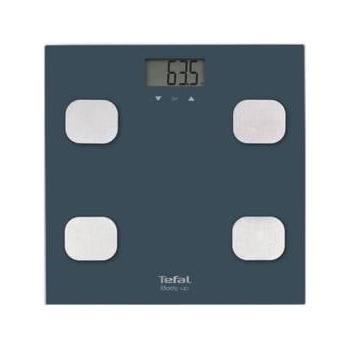 Tefal Везна Tefal BM2520V0, Body Up scale, classic design, monitoring weight, fat mass in % and BMI, 150kg / 100g, BM2520V0