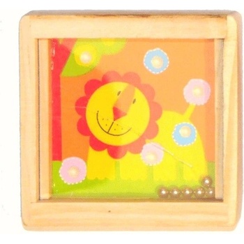 Woodyland Лабиринт с топчета Woody - Лъв, малък (90767 - 2)