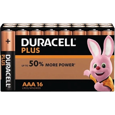Duracell Plus AAA 16ks MN2400B16