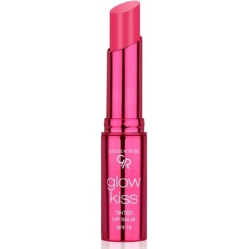 Golden Rose Glow Kiss Lipbalm Цветен балсам за устни