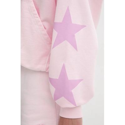 Guess Jeans суичър с цип и качулка дамски памучен (W6GQ06.K68I4)