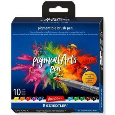 Staedtler Pigment big brush 373 10 základních barev C10-1