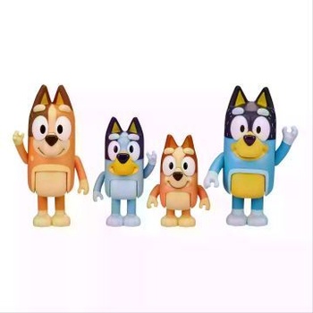 TM Toys Bluey: Комплект семейни фигурки - 4 части
