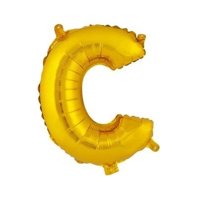 TORO Balónek fóliový písmenko C 30 cm
