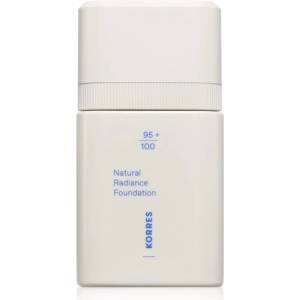 Korres Natural Radiance Foundation фон дьо тен за естествен вид цвят 02 Medium 30ml