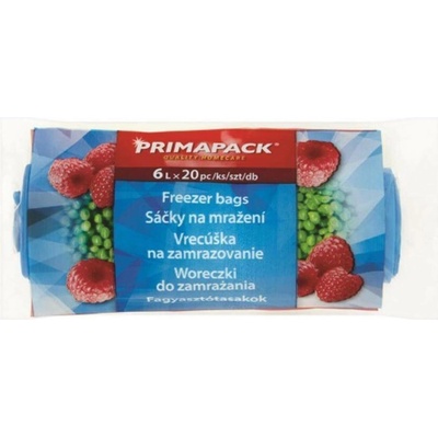 Sáčky do mrazáku primapack 6l 20ks