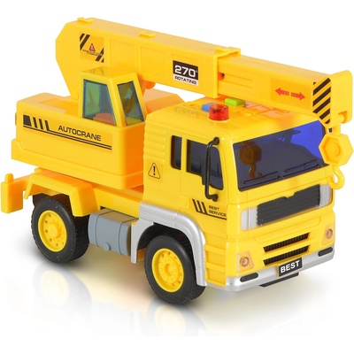 Moni Toys 1: 20 Камион с кран/ със звук и светлини wy511d (110381)