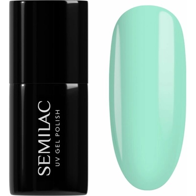 Semilac UV Hybrid Inner Glow gelový lak na nehty odstín 972 Mint To Be 7 ml