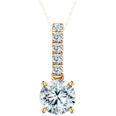 SAVICKI Висулка Share Your Love: злато, лабораторен диамант