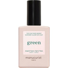 Manucurist Green Shimmery Top Coat Silver