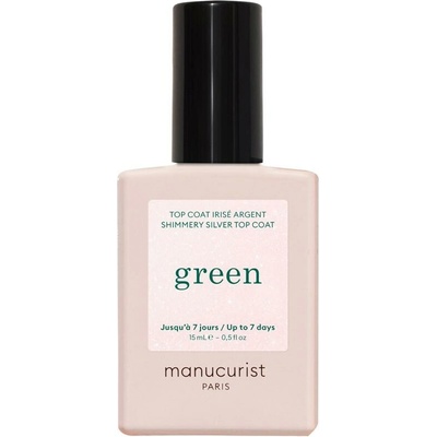 Manucurist Green Shimmery Top Coat Silver