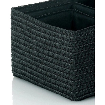 KELA KL-21780 Sada košů RIMOSSA 5ks plast černá