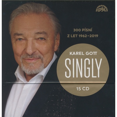 Karel Gott - Singly/ 300 Písní z let 1962-2019 (15CD)