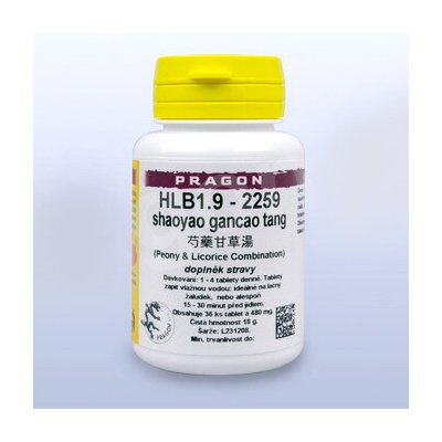 Pragon HLB1.9 shaoyao gancao tang 36 tablet