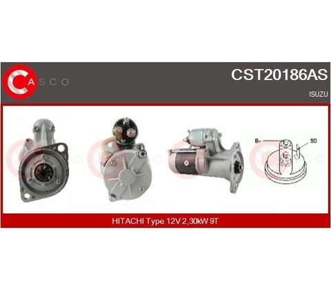 Startér CASCO CST20186AS
