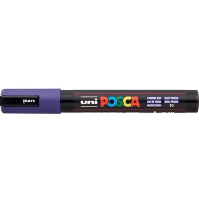 uni Декоративен маркер, 1, 8-2, 5 мм, UNI "Posca PC-5M", пруско синьо 287219000 (287219000)