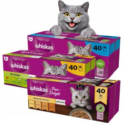 Whiskas krmivo mix chutí 3,4 kg