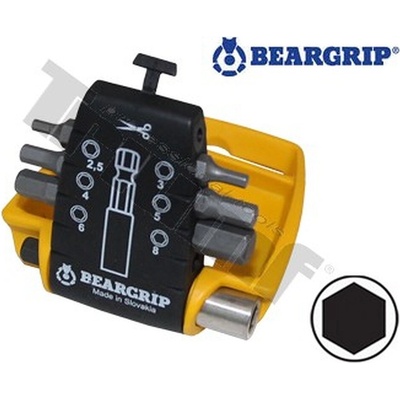 Sada bitov Torx + magnetický držiak bitov "ClipPac", 7 - dielna Triumf