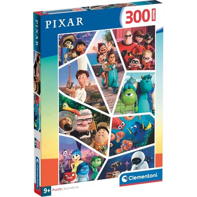 Clementoni Пъзел Clementoni от 300 части - Героите от Пиксар (21756)